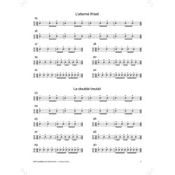Rudiments 1 - Caisse claire : Technique essentielle de la percussion